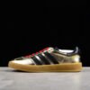 GUCCI X GAZELLE SHOES GOLD_CORE BLACK_RED