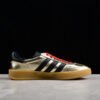 GUCCI X GAZELLE SHOES GOLD_CORE BLACK_RED