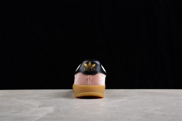 GUCCI X GAZELLE SHOES LIGHT PINK_GOLD_CORE BLACK
