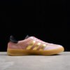 GUCCI X GAZELLE SHOES LIGHT PINK_GOLD_CORE BLACK
