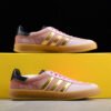GUCCI X GAZELLE SHOES LIGHT PINK_GOLD_CORE BLACK