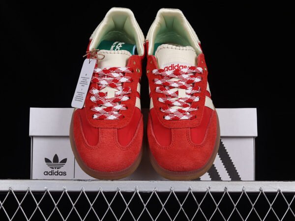 WALES BONNER X SAMBA SHOES COLLEGIATE ORANGE_ECRU TINT_COLLEGIATE ORANGE