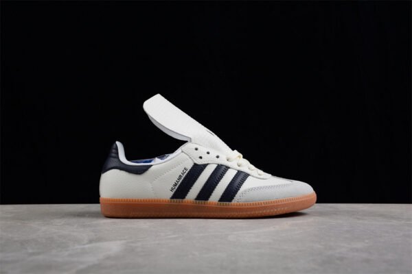 PHARRELL HUMANRACE SAMBA SHOES CLOUD WHITE_CORE BLACK_GUM