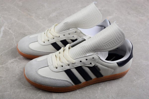PHARRELL HUMANRACE SAMBA SHOES CLOUD WHITE_CORE BLACK_GUM