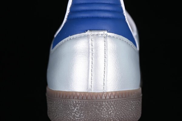 ADIDAS SAMBA VEGAN WHITE_BROWN_BLUE_SILVER