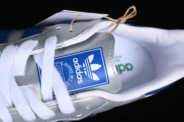 ADIDAS SAMBA VEGAN WHITE_BROWN_BLUE_SILVER