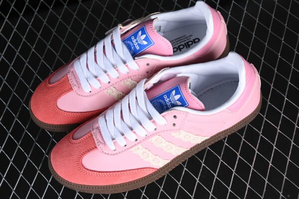 ADIDAS SAMBA VEGAN WHITE_BROWN_PINK