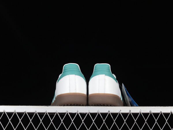 SAMBA VEGAN OG SHOES CLOUD WHITE_GREEN_GUM