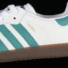 SAMBA VEGAN OG SHOES CLOUD WHITE_GREEN_GUM