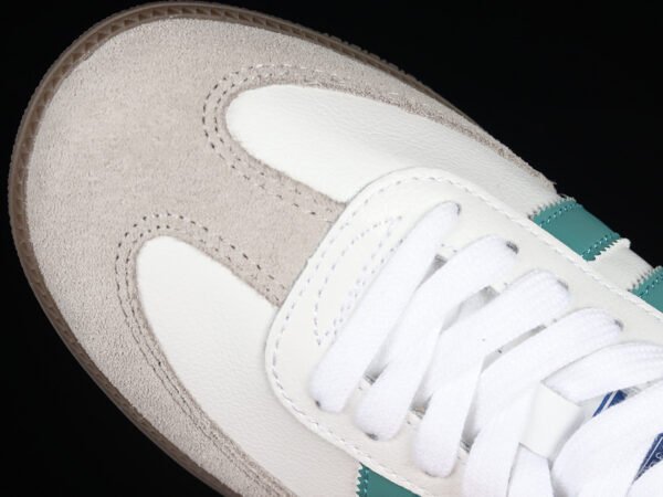 SAMBA VEGAN OG SHOES CLOUD WHITE_GREEN_GUM