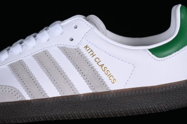 ADIDAS KITH X SAMBA OG CLASSICS PROGRAM WHITE_FAIRWAY_GOLD