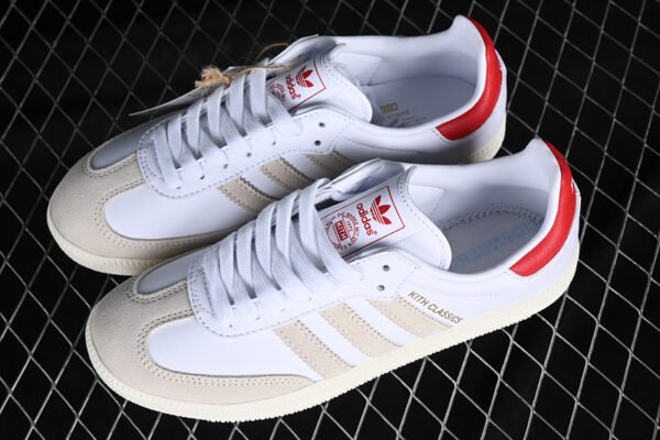 ADIDAS KITH X SAMBA OG CLASSICS PROGRAM WHITE_RED