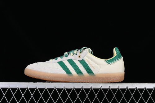 WALES BONNER SAMBA VEGAN OG GREY_GREEN_BROWN