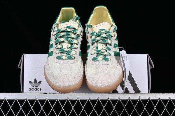WALES BONNER SAMBA VEGAN OG GREY_GREEN_BROWN