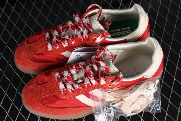 WALES BONNER SAMBA VEGAN OG GREY_RED_BROWN