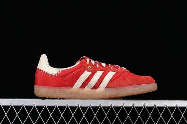 WALES BONNER SAMBA VEGAN OG GREY_RED_BROWN
