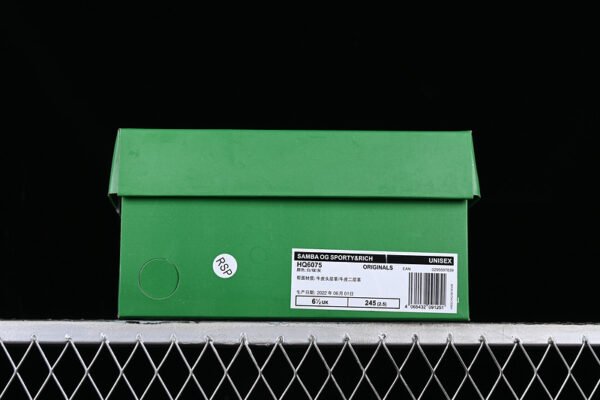 ADIDAS SAMBA OG SPORTY&RICH WHITE_GREEN_BROWN