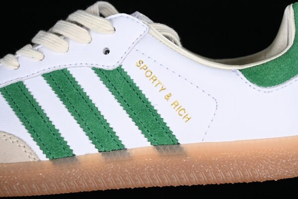 ADIDAS SAMBA OG SPORTY&RICH WHITE_GREEN_BROWN