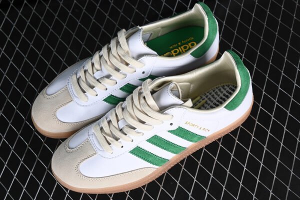 ADIDAS SAMBA OG SPORTY&RICH WHITE_GREEN_BROWN