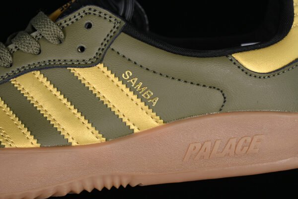 ADIDAS PALACE X PUIG SAMBA FOCUS OLIVE_METALLIC GOLD_GUM