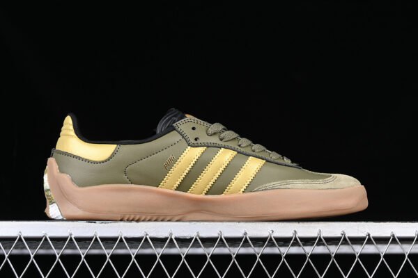 ADIDAS PALACE X PUIG SAMBA FOCUS OLIVE_METALLIC GOLD_GUM