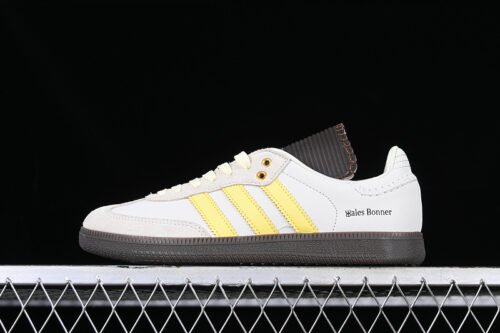 ADIDAS WALES BONNER SAMBA WHITE_GREY_YELLOW_BLACK