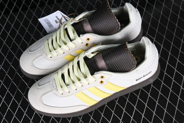 ADIDAS WALES BONNER SAMBA WHITE_GREY_YELLOW_BLACK