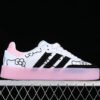 KITH CLARKS ORIGINALS 8TH STREET SAMBA WHITE_BLACK_PINK