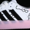 KITH CLARKS ORIGINALS 8TH STREET SAMBA WHITE_BLACK_PINK