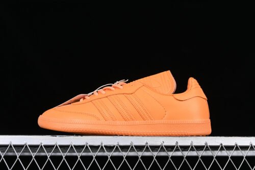 ADIDAS PHARRELL X SAMBA HUMAN RACE ORANGE_ORANGE_ORANGE
