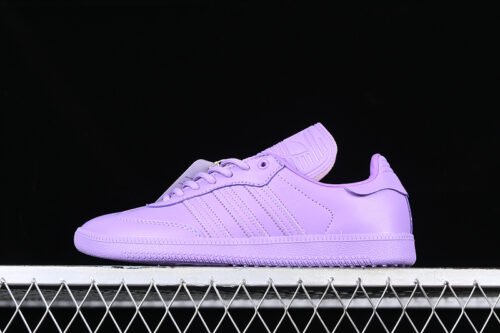 ADIDAS PHARRELL X SAMBA HUMAN RACE PURPLE_PURPLE_PURPLE