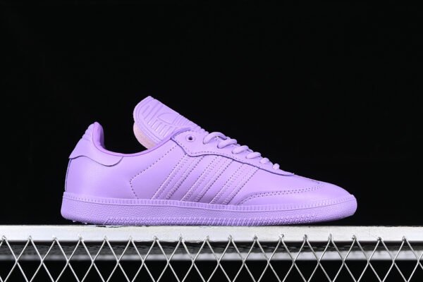 ADIDAS PHARRELL X SAMBA HUMAN RACE PURPLE_PURPLE_PURPLE