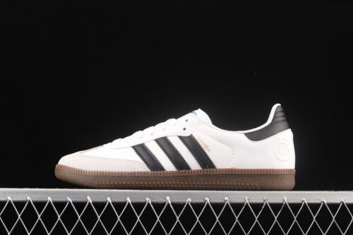SAMBA VEGAN SHOES CLOUD WHITE_CORE BLACK_BLUE