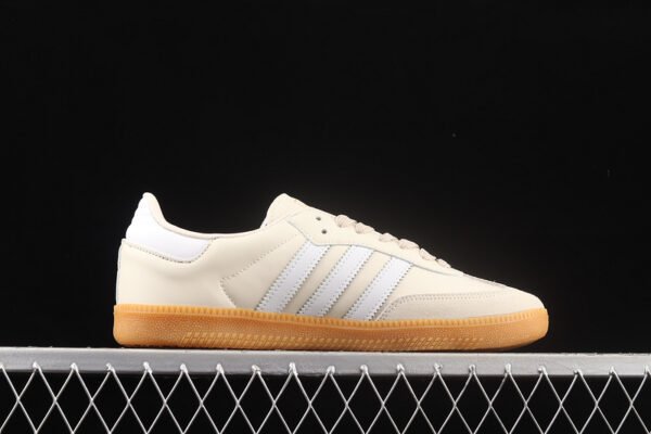 SAMBA VEGAN SHOES CLOUD WHITE_CLOUD WHITE_BROWN