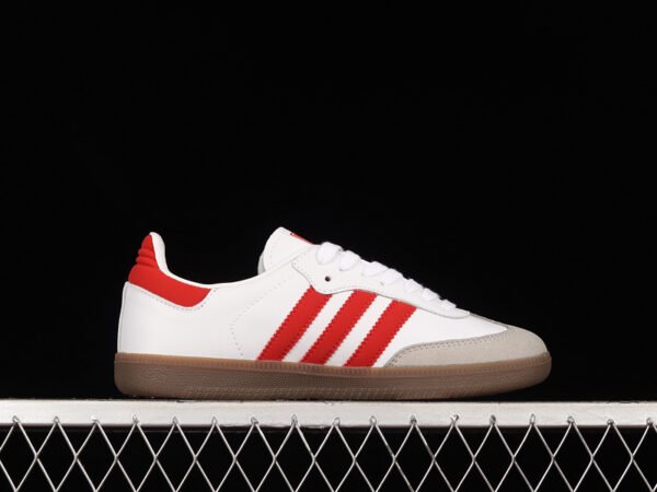 SAMBA VEGAN OG FOOTWEAR WHITE_SCARLET_GUM