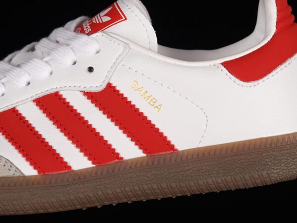 SAMBA VEGAN OG FOOTWEAR WHITE_SCARLET_GUM