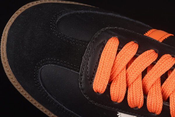 SAMBA VEGAN SHOES CORE BLACK_ORANGE_CLOUD WHITE