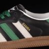 SAMBA VEGAN SHOES CORE BLACK_CLOUD WHITE_GREEN