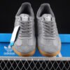 SAMBA VEGAN SHOES DARK GREY_BROWN_WHITE