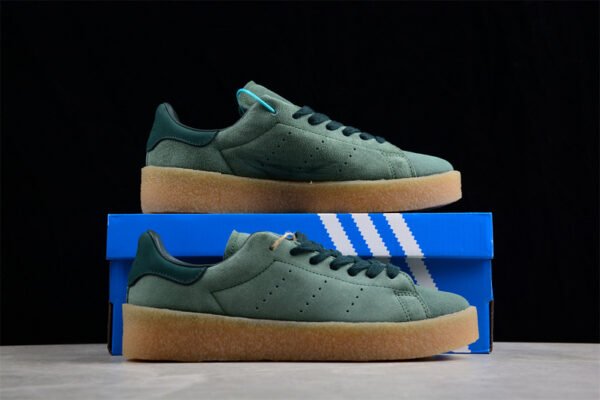 ADIDAS SAMBA VEGAN TEAM STAN SMITH CREPE PANTONE_SHADOW GREEN_SUPPLIER COLOUR