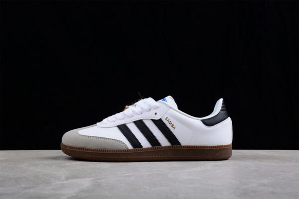 SAMBA VEGAN SHOES CLOUD WHITE_CORE BLACK_GUM