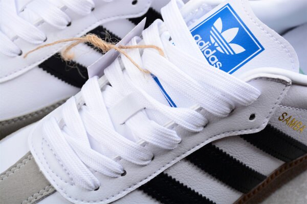 SAMBA VEGAN SHOES CLOUD WHITE_CORE BLACK_GUM