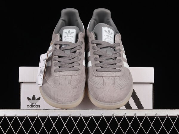 SAMBA OG SHOES GREY THREE_CORE WHITE_BLISS ORANGE