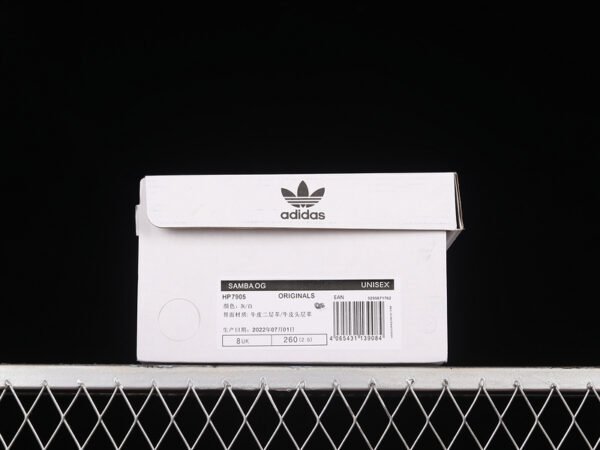 SAMBA OG SHOES GREY THREE_CORE WHITE_BLISS ORANGE