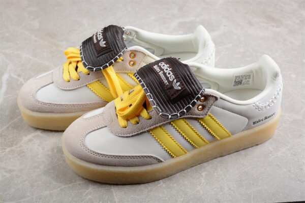 ADIDAS WALES BONNER SAMBA WHITE_YELLOW_GREY
