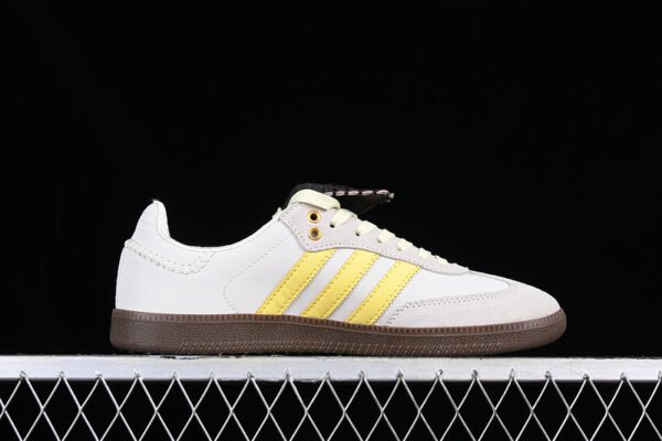 ADIDAS WALES BONNER X SAMBA BROWN_ECRU TINT_ALUMINUM YELLOW