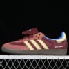 WALES BONNER SAMBA YELLOW_BLUE_RED_BROWN