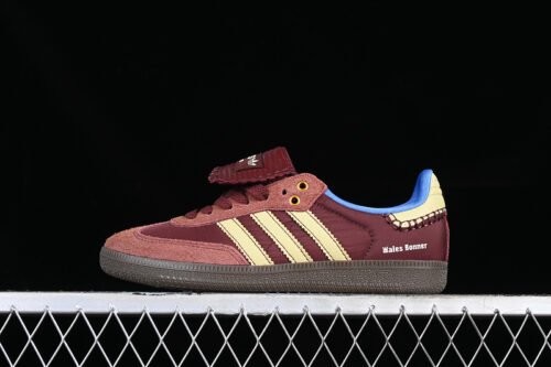 WALES BONNER SAMBA YELLOW_BLUE_RED_BROWN