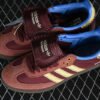 WALES BONNER SAMBA YELLOW_BLUE_RED_BROWN