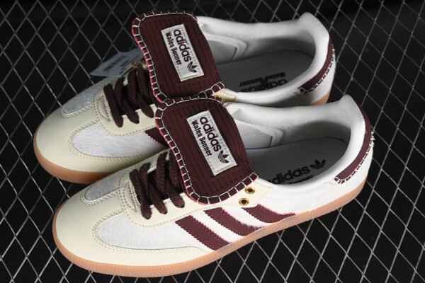 WALES BONNER X ADIDAS SAMBA PONY CREAM WHITE_MYSTERY BROWN_CREAM WHITE
